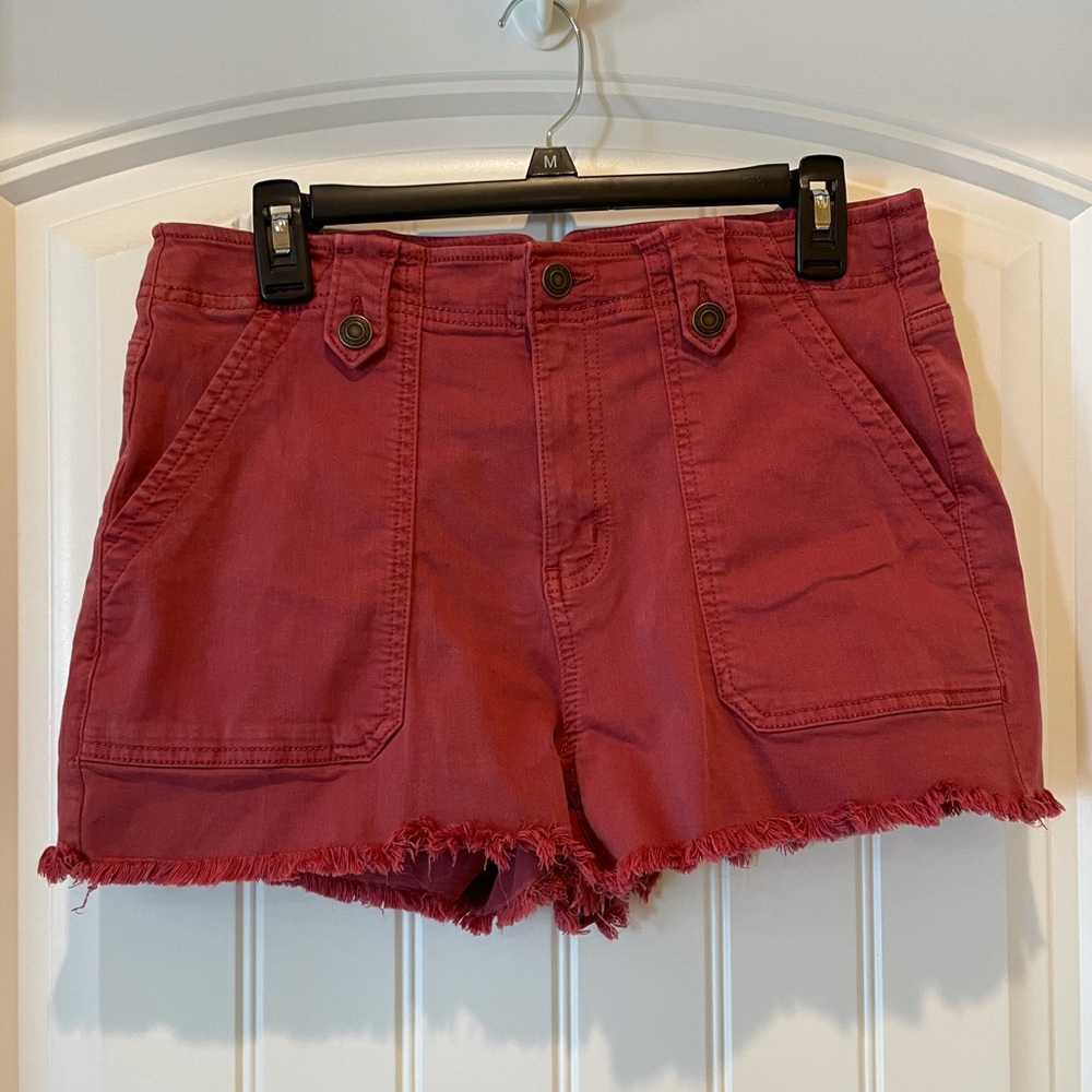 SO high-rise utility shorts